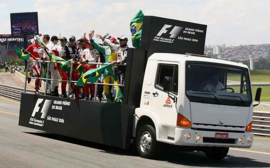 Agrale 9200 CE veiculo do Drivers Parade do GP Brasil de Formula 1 '2006